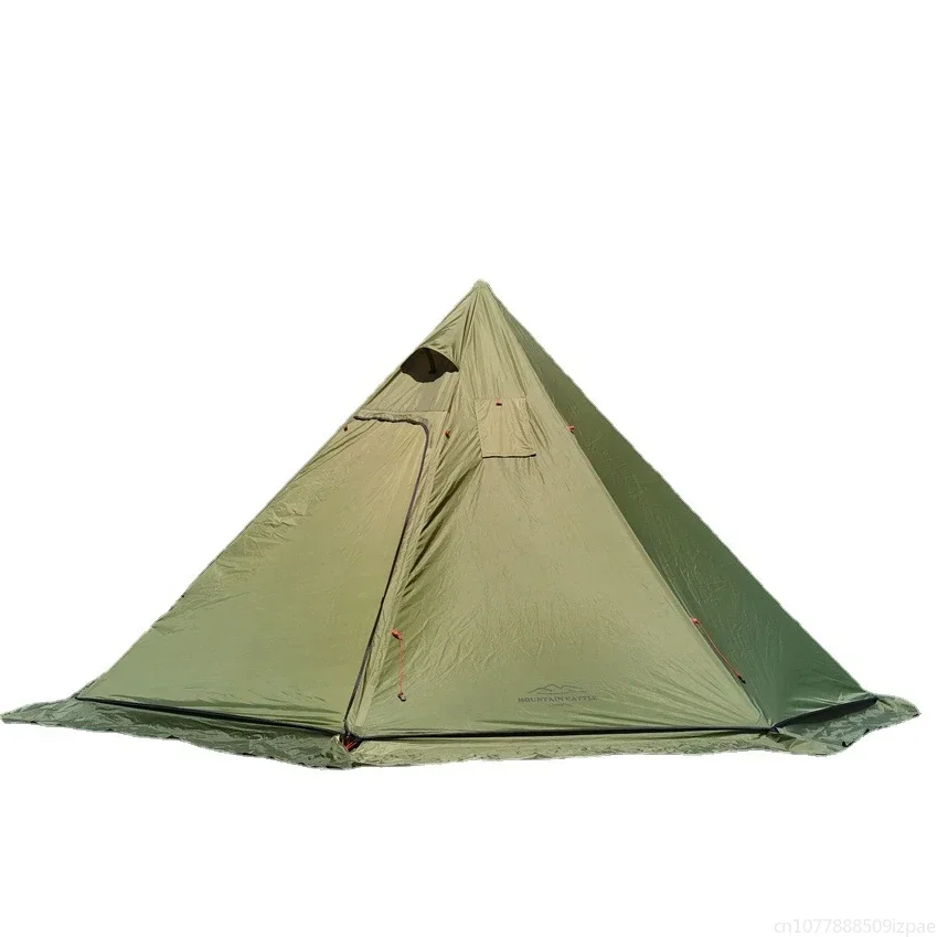 hot Pyramid Tent With Snow Ski - Camping Cooking Snow 评论和价格